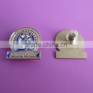 Metal and Blue Jewels International Fellowship of Motorcycling Rotarians GRAND GUIDE Badges thumbnail-1