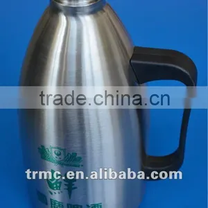 1.8L Used Stainless Beer Bottle Growler/keg thumbnail-1
