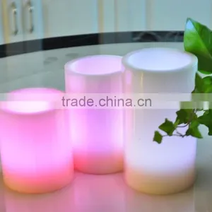 8 Button Color Change Remote Control Flameless Led Candle thumbnail-3