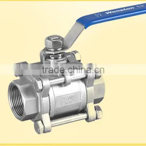 Ball Valve Floating Type 3 Piece Design thumbnail-1