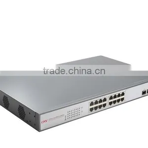 16 Port Gigabit PoE Switch With 48V Output IEEE802.3af thumbnail-2
