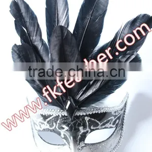 Wholesale Carnival Dance Goose Feather Party Mask For Female thumbnail-1