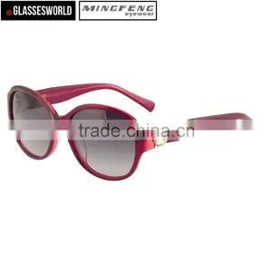 Popular Brand Acetate Sunglasses Anti UV 400 Sunglasses Made in China thumbnail-3