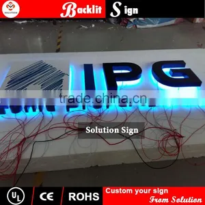 Customized High Quality Housing Backlit Illuminated Signage for Shop thumbnail-2