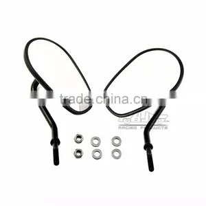 BJ-RM-062 New Style Universal CNC Billet Aluminum Black Motorcycle Mirror for Harley Sportster 883 thumbnail-2