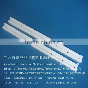 White PE-HD 1000 Guide With Anti-Corrosion Resistance thumbnail-2