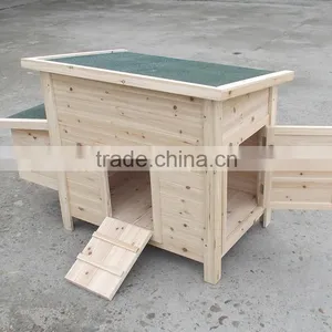 Outdoor Wooden Chicken Coop Hen House thumbnail-1