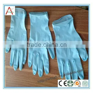9" Blue Nitrile Examination Glove thumbnail-1