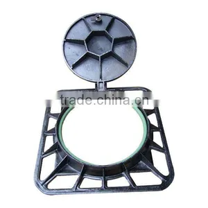 Sand Casting Ductile Cast Iron Square Manhole Covers thumbnail-1