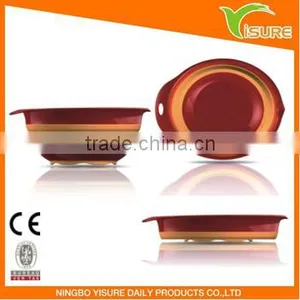 Collapsible Mixing Bowl Environmental Temperature Convenient Bowl thumbnail-1