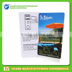 CR80 Standard Size Smart Card F08 Chip Hotel Card thumbnail-1