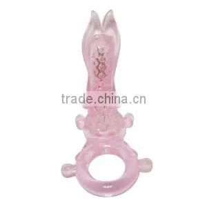 Rabbit Vibrating Cock Ring for Penis Enlargement thumbnail-4