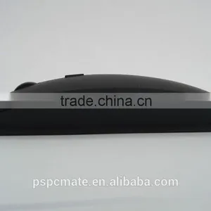 Black Rubber Finish Flat and Hot-selling 2.4G Wireless Mouse for Laptop thumbnail-3