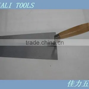Carbon Steel Bricklaying Trowel / Wooden Hand Tool / Construction Tools thumbnail-1