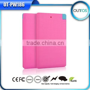 New Product Ultra-thin Credit Card Power Bank, Micro Usb Battery Charger, Slim Power Bank thumbnail-1