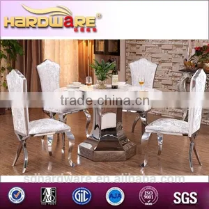 CHINA SUPPLIER SUPPLY STAINLESS STEEL CHAIR AND TABLE FURNITURE Quality Choice thumbnail-1