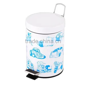 Dust Bin With Cartoon Printing thumbnail-3