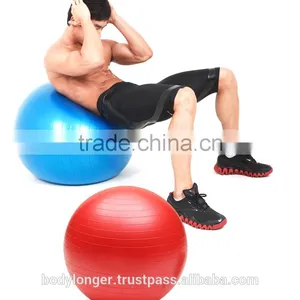 65cm Diameter Gym Ball/ Gym Equipment/ Rack thumbnail-4