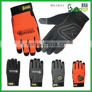 Microfiber and Shockproof Palm Custom Cycling Gloves thumbnail-1