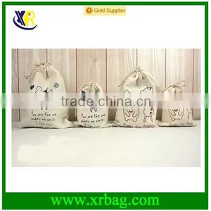 Promotional New OEM Eco Cotton Drawstring Gift Bags thumbnail-1