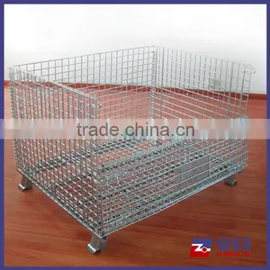 Steel Pallet Basket Container thumbnail-1
