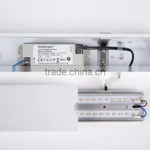 600mm 20W Batten Pendant Lighting Battern Fluorescent Tube Lamp Luminaire Fixture Office Rechargeable Emergency LED Linear Light thumbnail-4