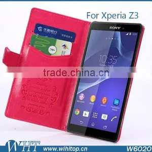 Wallet Leather Case for Sony Xperia Z3 thumbnail-1
