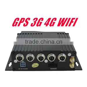 Professional Vehicle Monitoring 4CH Sd Card Mobile DVR With Free Client Software thumbnail-2
