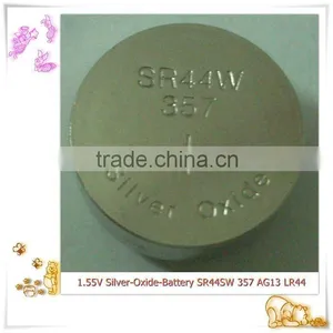 SR44 Battery SR44SW 357 Silver Oxide Coin Cell Battery 357 Sr44 Alkaline Battery 1.55v thumbnail-1