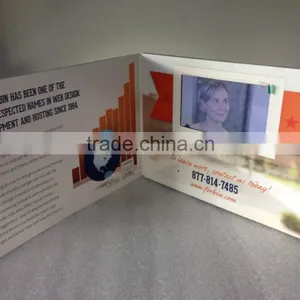 2015 4.3" Custom Video Greeting Card, Video Screen Greeting Cards, Lcd Video Cards thumbnail-2