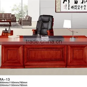 Executive Office Desk Design Wooden Office Desk BOSS Desk MA-13 thumbnail-1