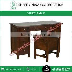 Top Selling Simple Design Wooden Study Table at Cheap Price thumbnail-1