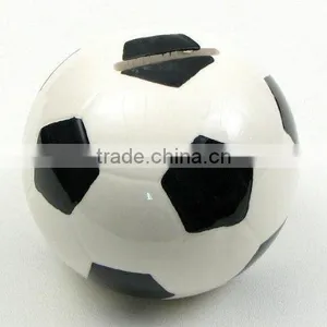 Ceramic Soccer Bank Ceramic Soccer Gift thumbnail-2