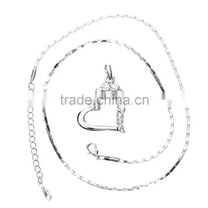 18k Fashion Gold Heart Jewellery Designs Statement Necklace 2015 Supplier's Choice thumbnail-6