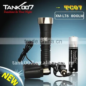 800 Lm CREE XM-L T6 LED Rechargeable Flashlight Torch thumbnail-1