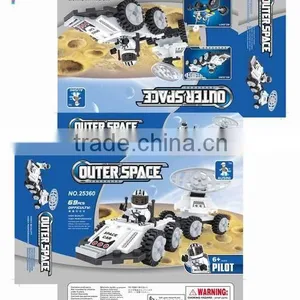 New Ducational Plastic Building Blocks for Space Car Toys for Kids thumbnail-2