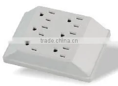 UL ETL 6 Outlets Side Entry Current Tap Wall Adapter thumbnail-1