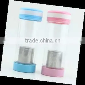 Hot Saleing Borosilicate Glass Bottle With Tea Infuser thumbnail-3
