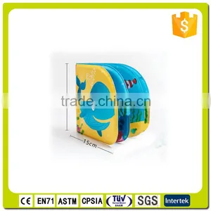 EN71 PVC Cheap Promotional Safe Baby Bath Book Toy Printing thumbnail-3
