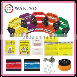 [ Leaning Label - Single Use Tilt Indicator, Tilt Label thumbnail-6