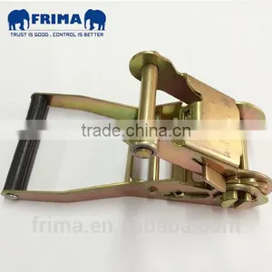 2"/5Ton Metal Handle Ratchet Buckle for Ratchet Tie Down, Ratchet Strap, Lashing Strap thumbnail-1