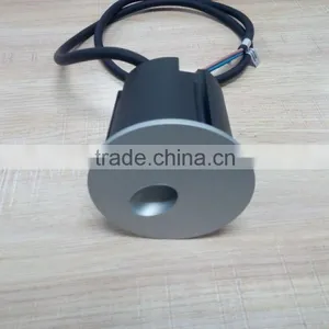 2016 Round Sand Blasted Glass Surface Mounted Outdoor Led Stair Wall Light thumbnail-1
