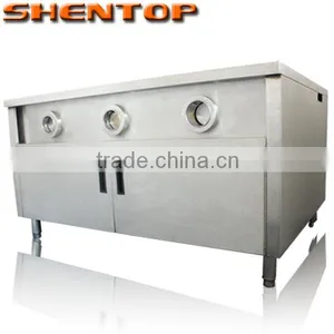 Shentop Commercial Restaurant Equipment Working Bench STPP-WS05 Fast Food Restaurants Working Table Center Island Work Bench thumbnail-1