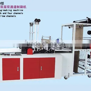 DL-R Series Two-line T-shirt Bag Making Machine thumbnail-1