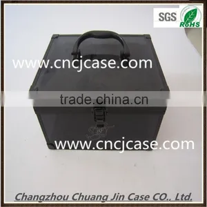 Display Cheap Portable Professional Aluminum Hard Case Cosmetic Bag thumbnail-2