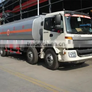 Aumen Auman 3 Axles Oil Truck 26000 Lit Litres Literes Fuel Tank Truck Sale in Russia thumbnail-3