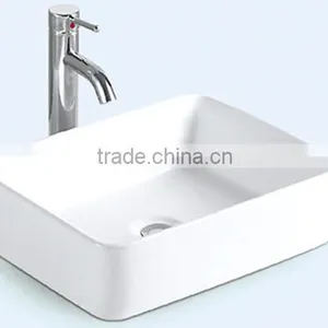 Y822 Washing Basins; Sanitary Ware Square Wash Basins For Bathrooms thumbnail-1