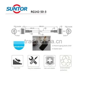 Copper High And Low Temperature Resistant Telecom RF Feeder Cable thumbnail-5