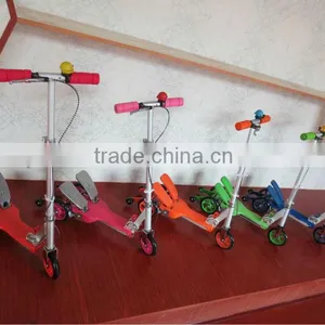 2013 Hot Selling High Quality Dual Pedal Kick Scooter for Sale thumbnail-1