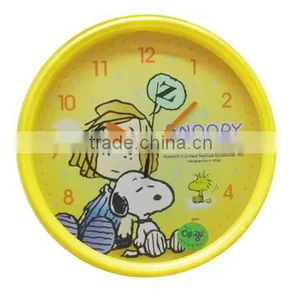 2016 Hot Sale Cheap Round Palstic Wall Clock thumbnail-2